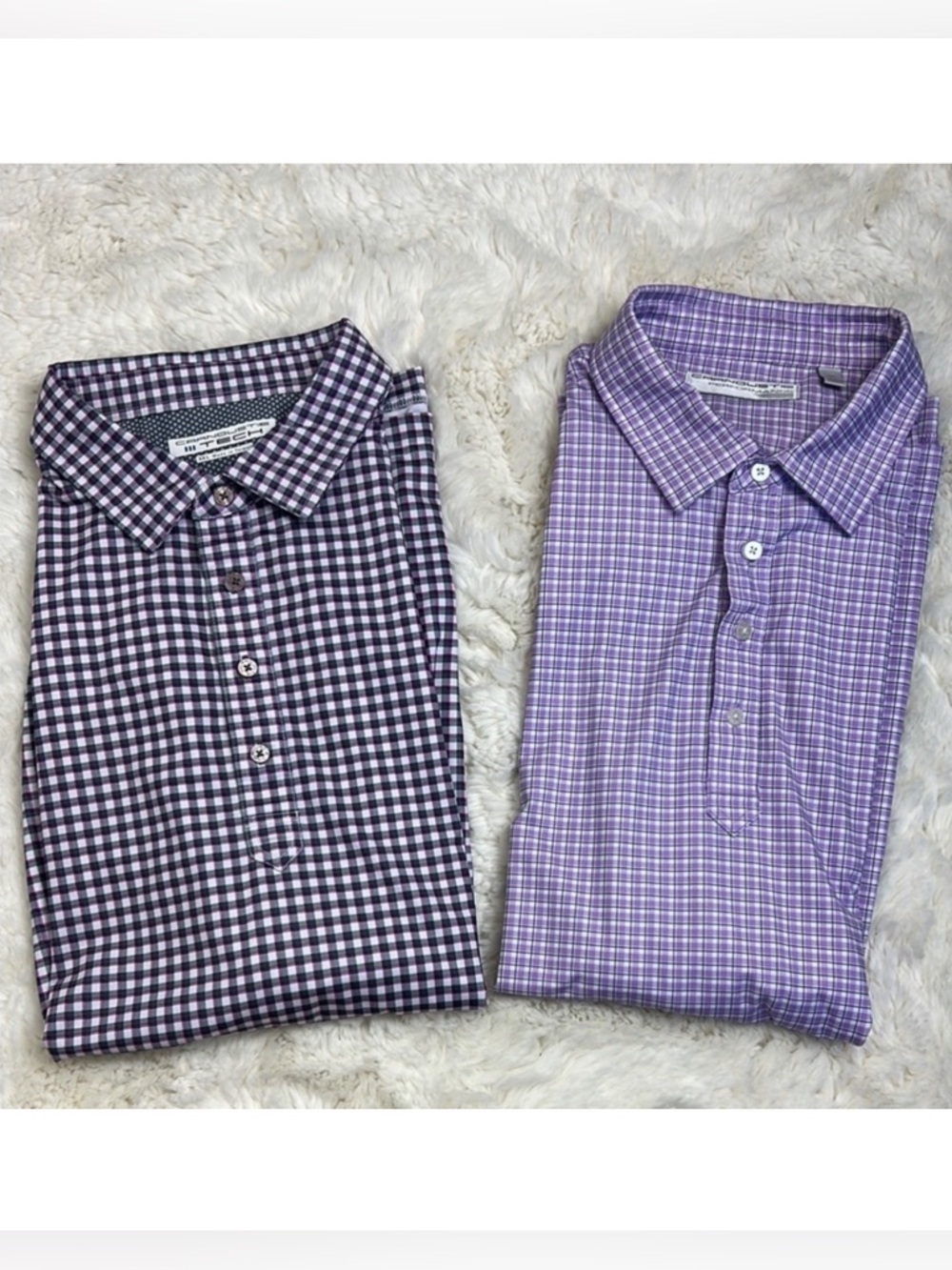 Bundle of 2 Carnoustie Tech Golf Performance Polo Shirts XXL- LIKE NEW